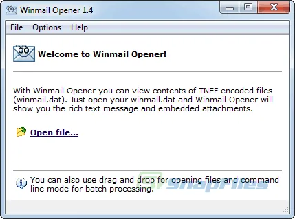 Winmail Opener 截图 1