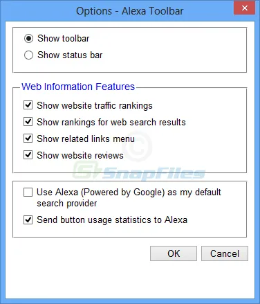 Alexa Toolbar for Firefox 截图 2