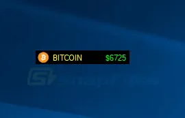 BITCOIN ticker 截图 1