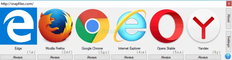 BrowserSelect 截图 1