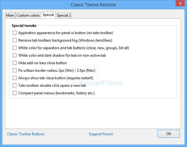 Classic Theme Restorer 截图 2