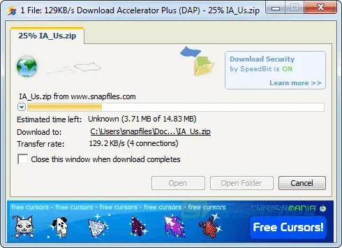 Download Accelerator Plus 截图 2