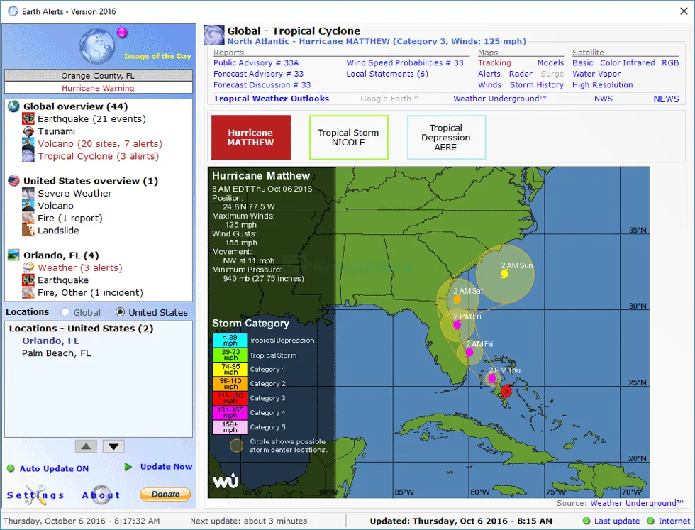 Earth Alerts 截图 1