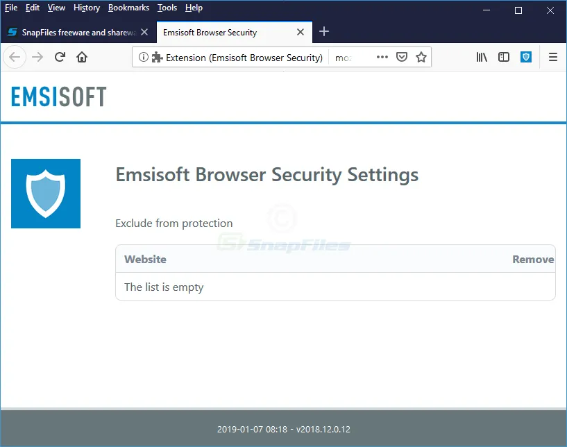 Emsisoft Browser Security for Firefox 截图 2