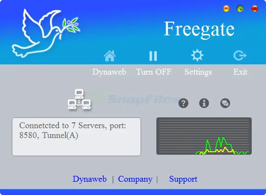 Freegate 截图 1