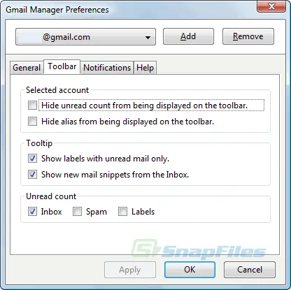 Gmail Manager 截图 2