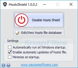 HostsShield 截图 2