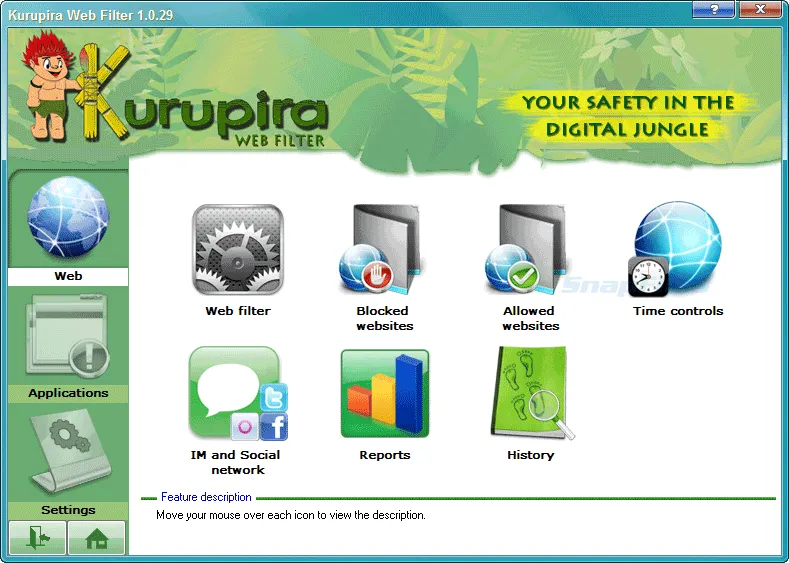 Kurupira Web Filter 截图 1