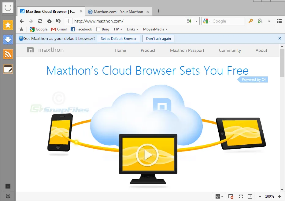 Maxthon 截图 1