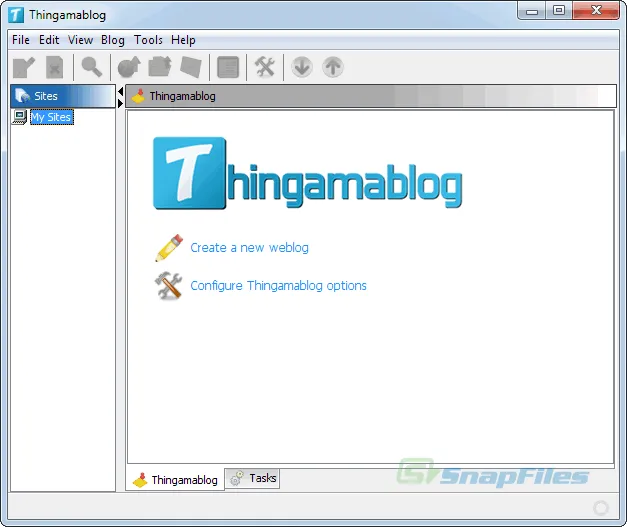 Thingamablog 截图 1