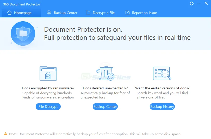 360 Document Protector 截图 1