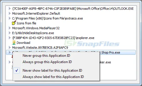 7+ Taskbar Tweaker 截图 2