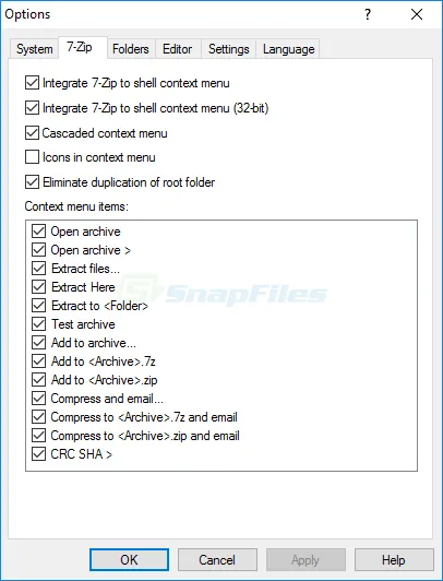 7-Zip 截图 2