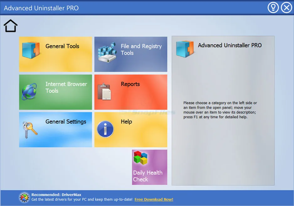 Advanced Uninstaller PRO 截图 1