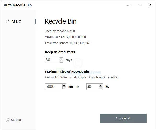 Auto Recycle Bin 截图 1