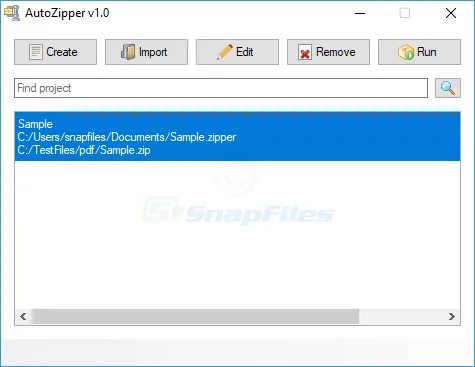 AutoZipper 截图 2