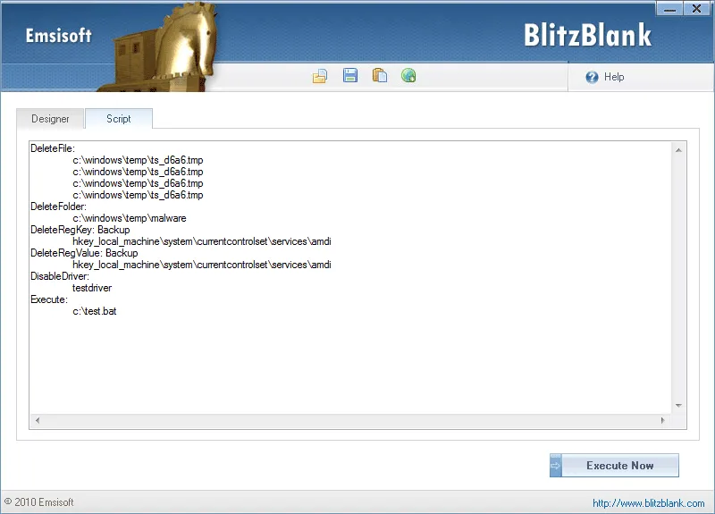 Emsisoft BlitzBlank 截图 2