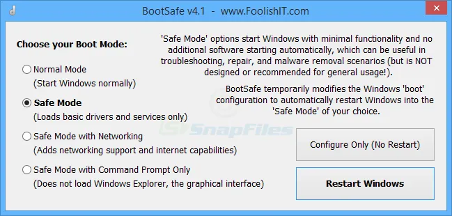 BootSafe 截图 1