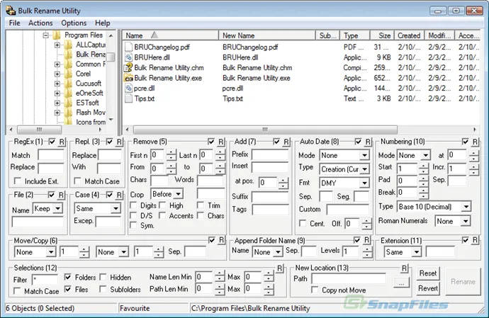 Bulk Rename Utility 截图 1