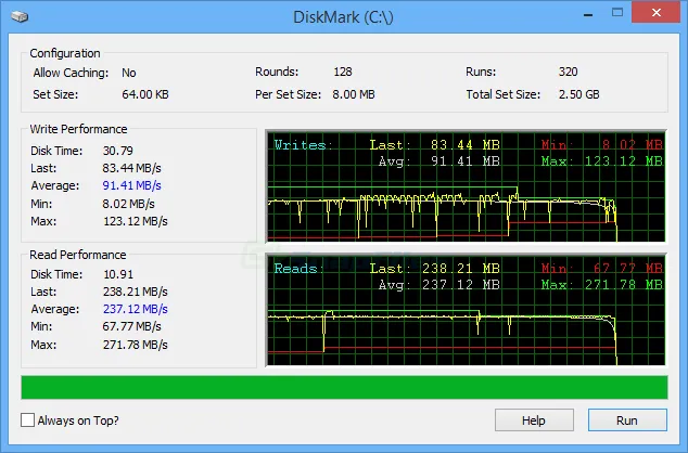 DiskMark 截图 1