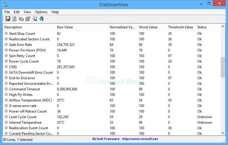 DiskSmartView 截图 1