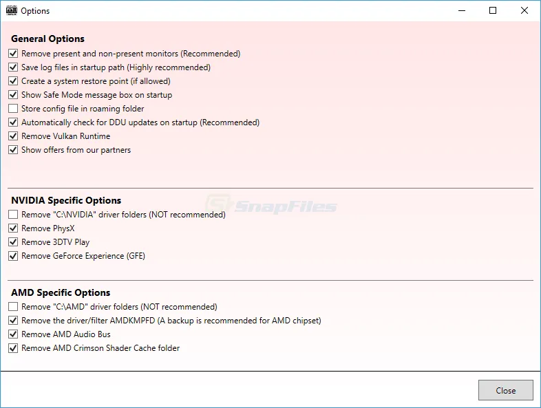 Display Driver Uninstaller 截图 2