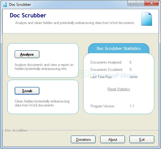 Doc Scrubber 截图 1