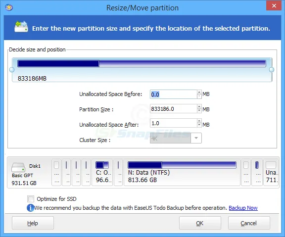 EaseUS Partition Master 截图 2