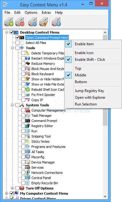 Easy Context Menu 截图 1