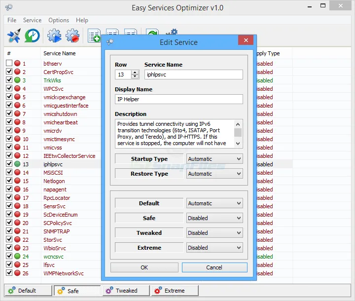 Easy Service Optimizer 截图 2