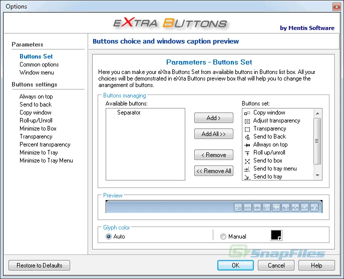 eXtra Buttons 截图 2