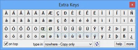 Extra Keys 截图 1