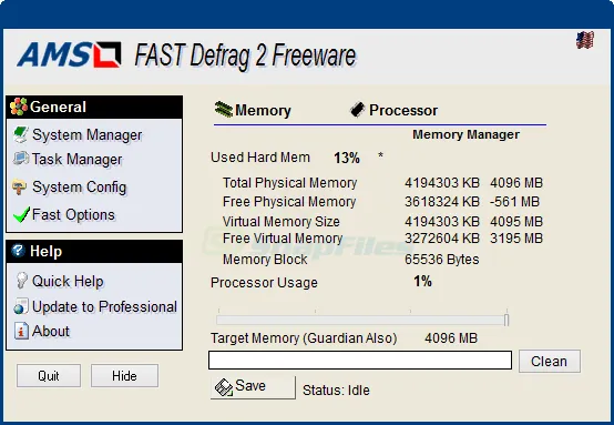 Fast Defrag Standard 截图 1