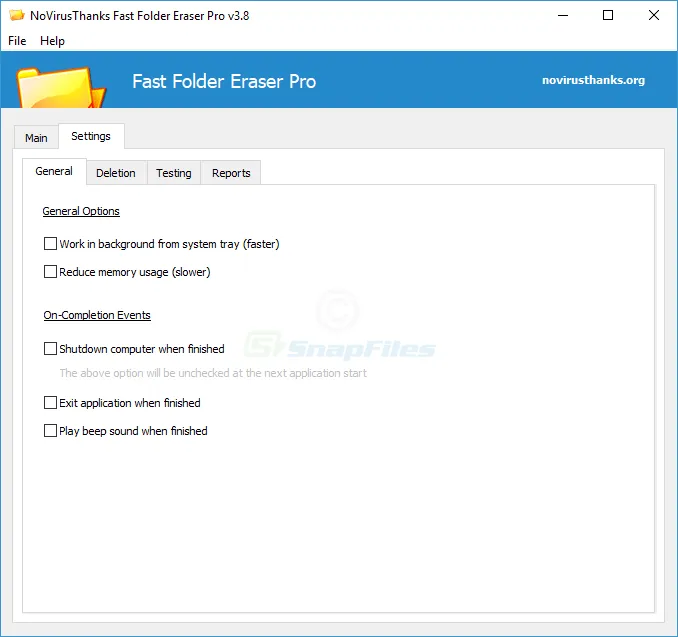 Fast Folder Eraser Pro 截图 2