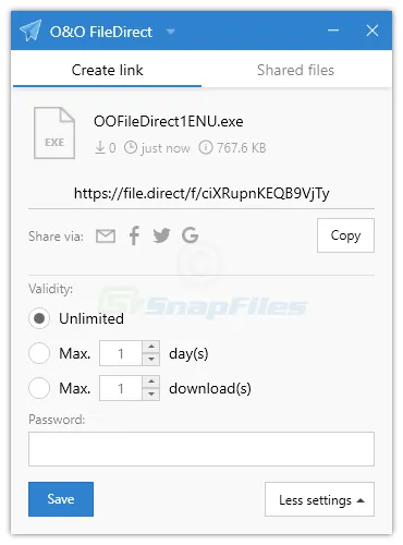 O&O FileDirect 截图 2