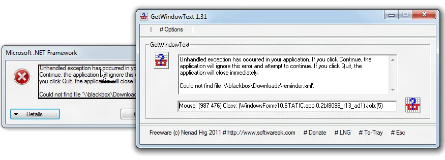 GetWindowText 截图 1