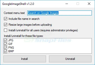 GoogleImageShell 截图 2