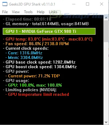 GPU Shark 截图 1