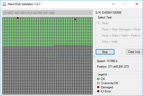 Hard Disk Validator 截图 1