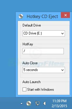 Hotkey CD Eject 截图 1