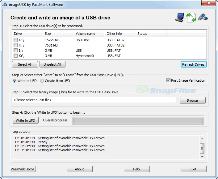 ImageUSB 截图 1