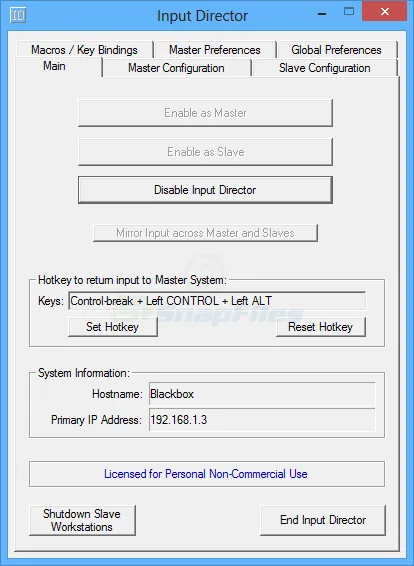 Input Director 截图 2