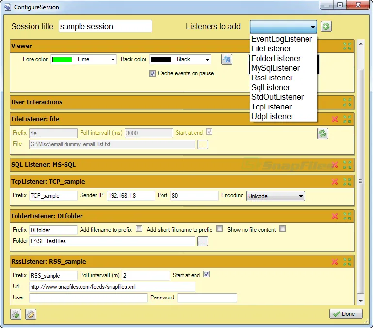 logview4net 截图 2