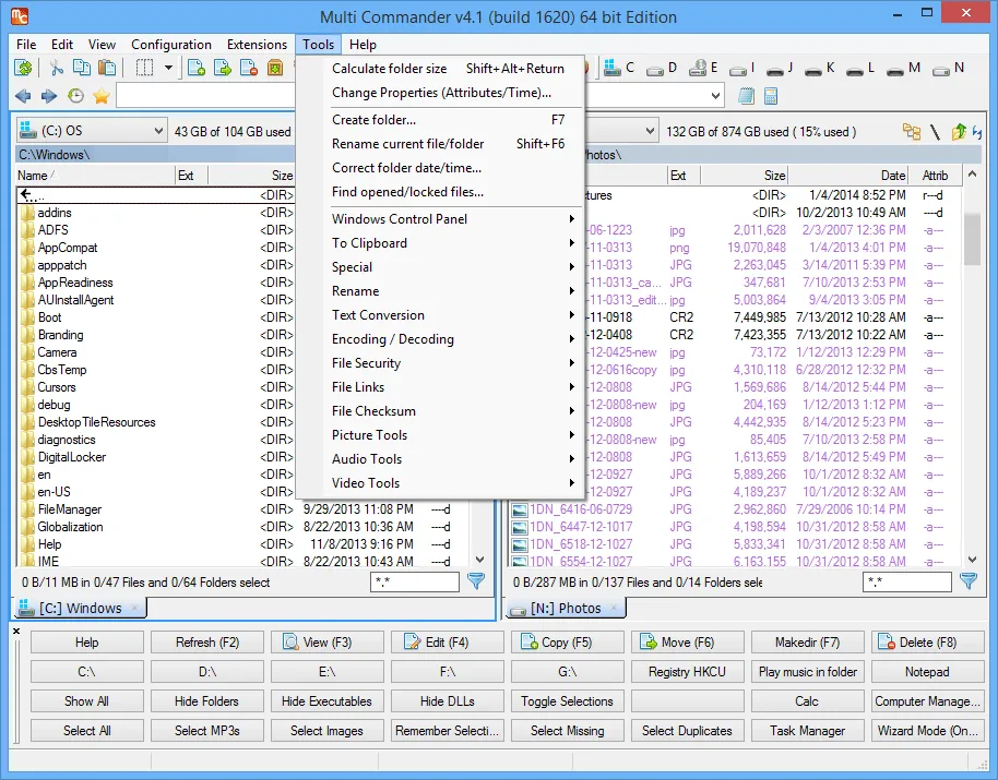 Multi Commander 截图 1