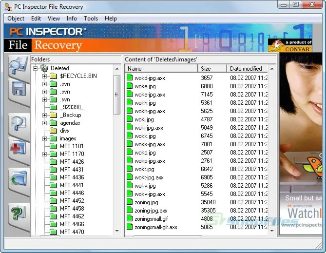 PC Inspector File Recovery 截图 1