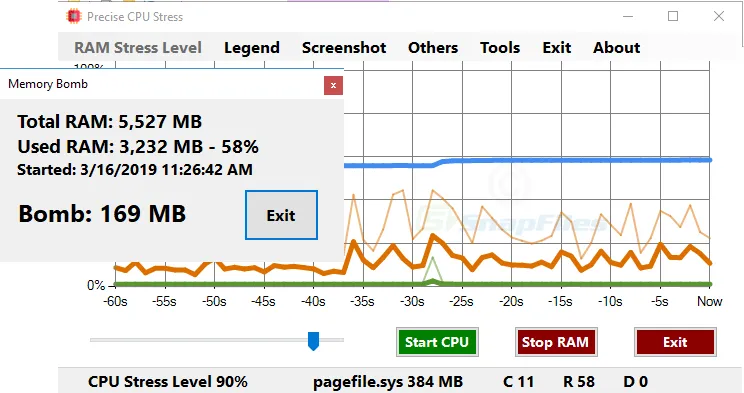 Precise CPU Stress 截图 2