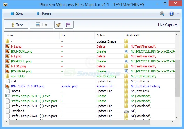 Phrozen Windows File Monitor 截图 2