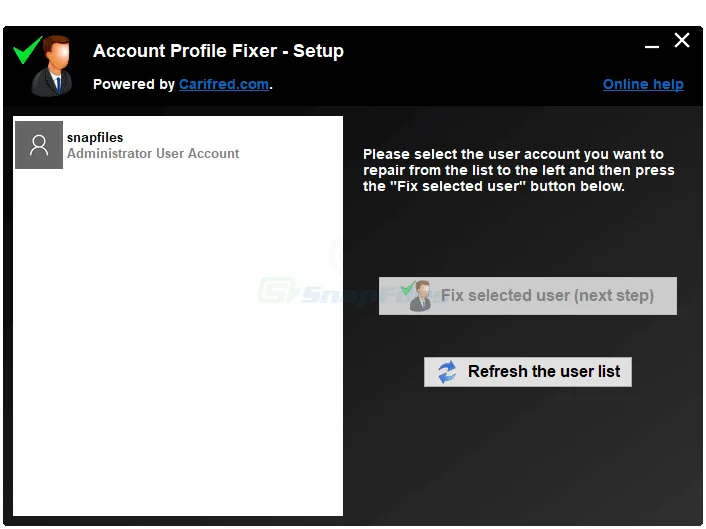 Quick User Manager 截图 2