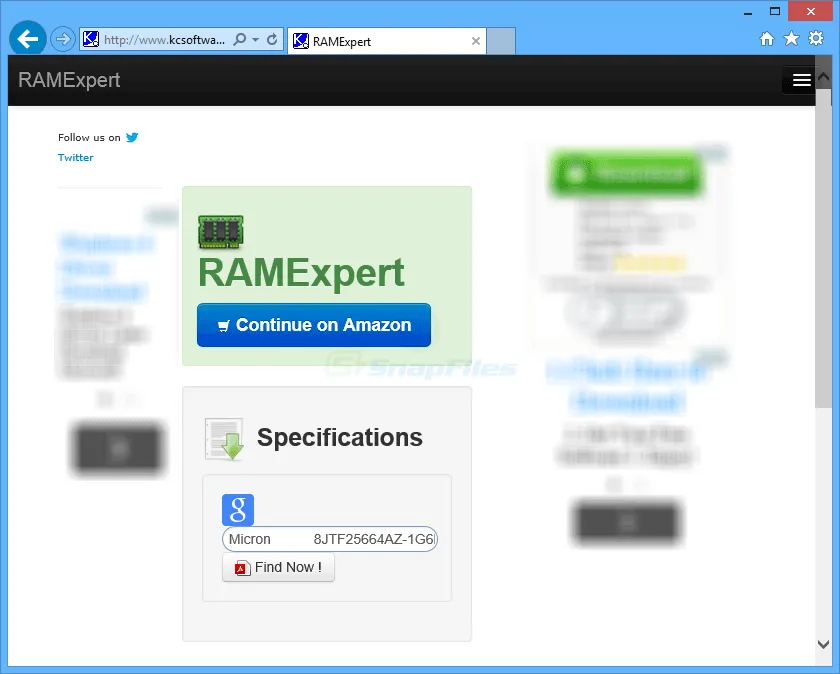 RAMExpert 截图 2