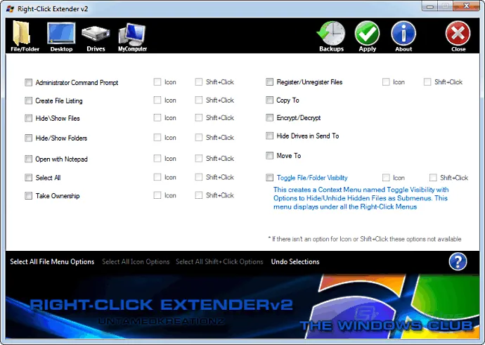 Right-Click Extender 截图 1